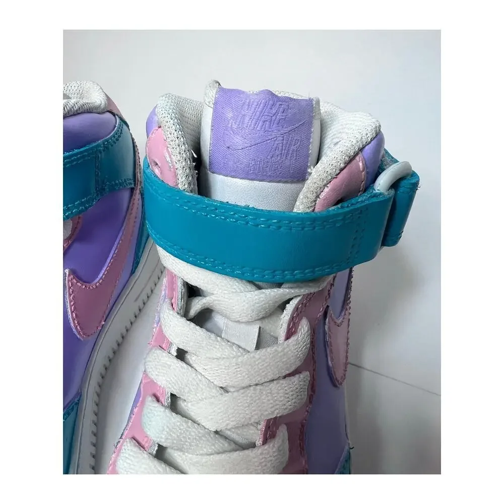 Nike Air Force Custom Painted Youth Size 5.5 Pastels DH2933-111